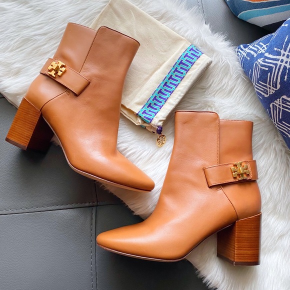 Tory Burch Shoes - Tory Burch Kira Cognac Booties